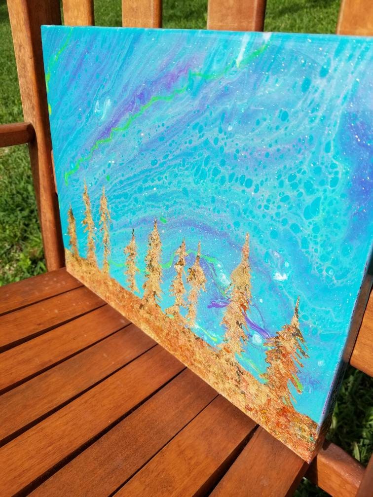 Aurora Borealis | Original Hand-Painted Artwork