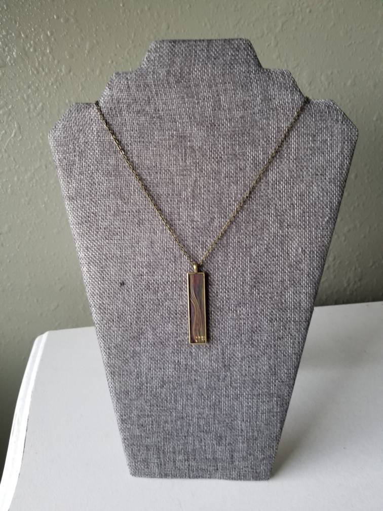 Chic Lady | Original Fluid Art Pendant Necklace