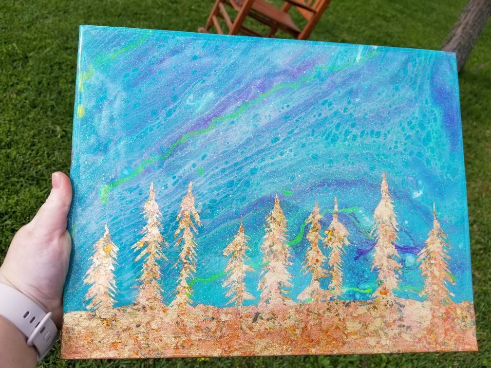 Aurora Borealis | Original Hand-Painted Artwork