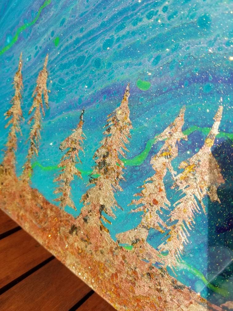 Aurora Borealis | Original Hand-Painted Artwork