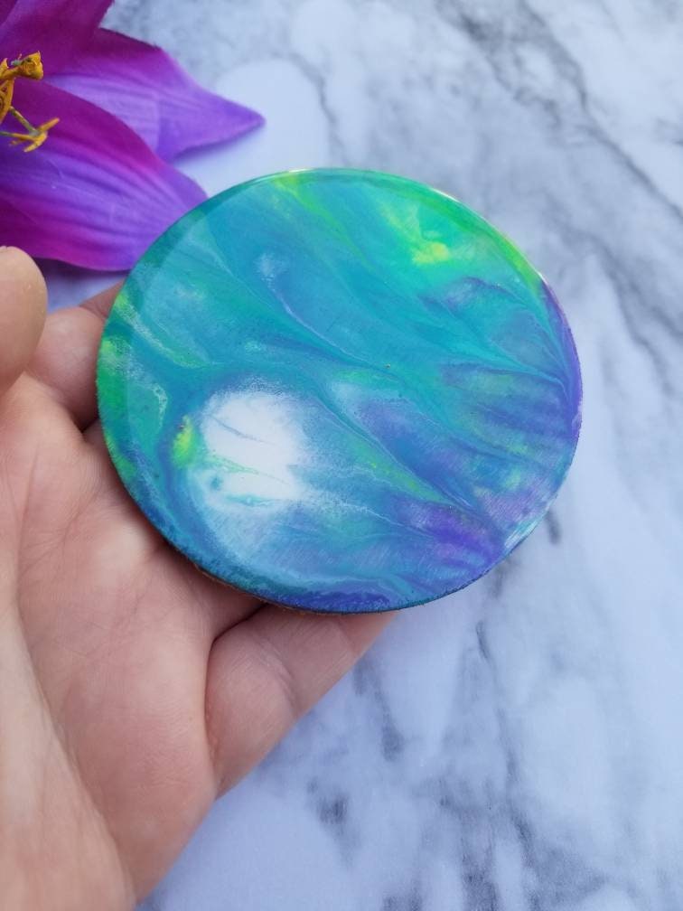 Hawaiian Dreams | Hand-Painted Wooden Coasters - Set of 6