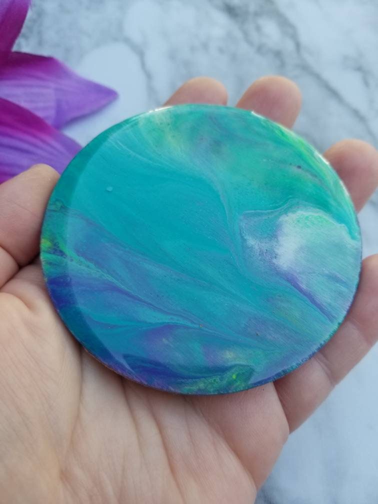 Hawaiian Dreams | Hand-Painted Wooden Coasters - Set of 6