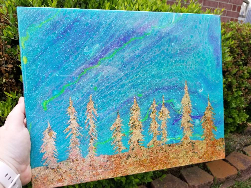 Aurora Borealis | Original Hand-Painted Artwork