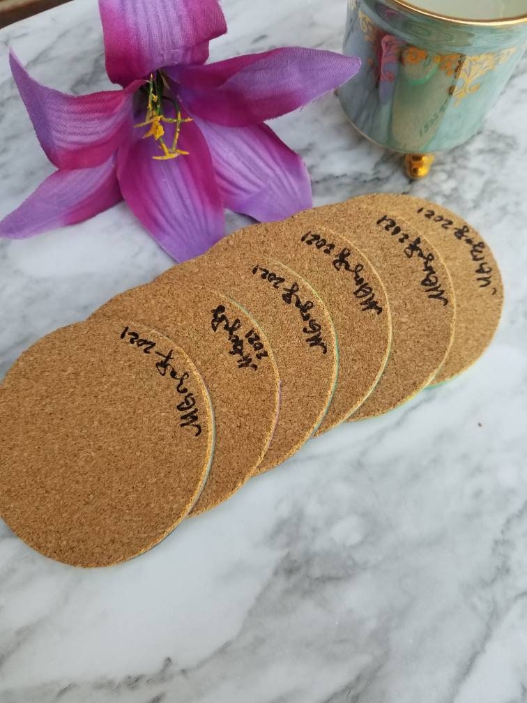 Hawaiian Dreams | Hand-Painted Wooden Coasters - Set of 6