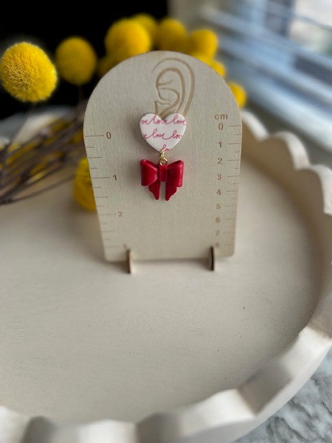 Love & Bows Earrings | Dangle