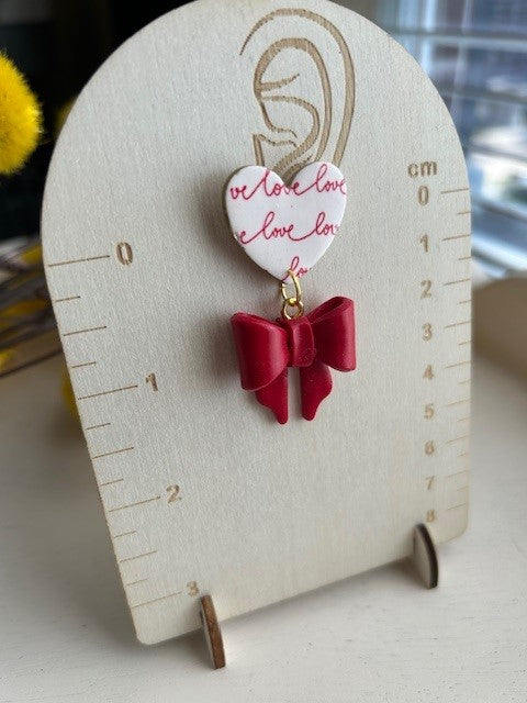 Love & Bows Earrings | Dangle