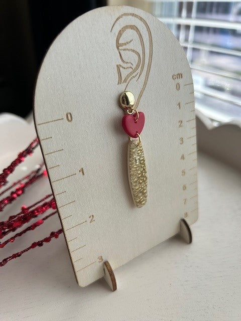 Gilded Love Earrings | Dangles
