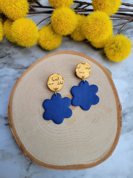 Body Positive (Breasts) Floral Earrings | Dangle