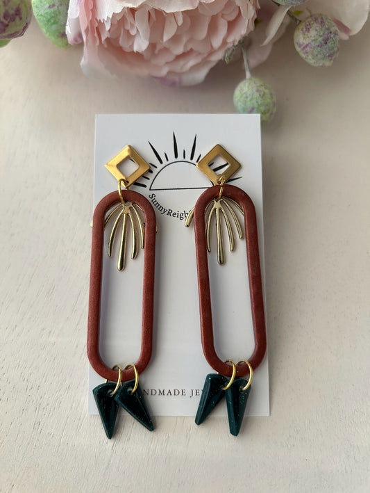 Desert Deco Drops | Dangle Earrings