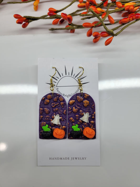 Autumn Halloween | Dangle Earrings